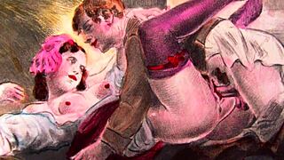 Vintage Erotic Drawings with Unique Retro Charm