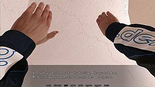 Beautiful Blonde Babe Craves Hard Fucking in 3D Game