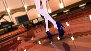 トキ in wild 3d cartoon action, wanna see more? 😍