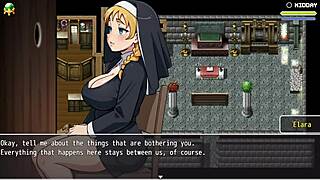 Wow! Naked Beauty Stuns in Public Bath Hentai Game