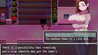 Um heroi enfrenta super vilões em COSPLAY BATTLE para salvar a cidade - Villainess Quest Parte 1