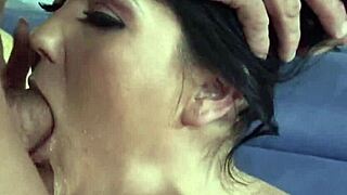 slut latina rides his big cock doggy style