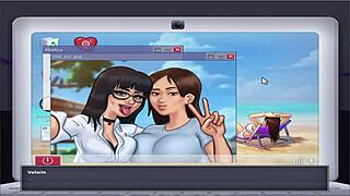 wanna see busty action in summer time saga part 7?