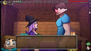 hey witch, testing that potion for a giant cock in hornycraft ep 41?