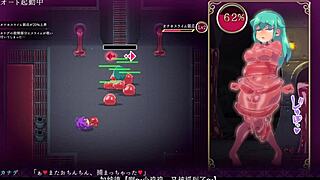 Futa wizard in a hentai game gets defeated by a slam in Kannada