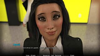 Cartoon Babe Bent Over for Hardcore 3D Cumshot