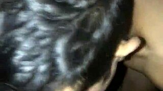 Deepthroat gagging on big cock at the gloryhole bareback