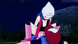 Dawn, Hikari, and Gloria Yuuri in wild Pokémon hentai sex scene. Intense banging unfolds!