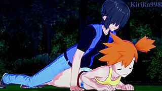 Misty, Kasumi, May, Haruka in Wild Pokémon Hentai Sex