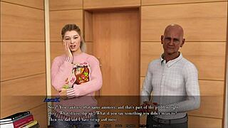 Beautiful Blonde Babe Craves Hard Fucking in 3D Game