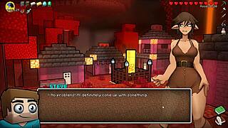 hey witch, testing that potion for a giant cock in hornycraft ep 41?