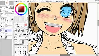 hentai speed drawing part 3 flats shading