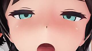 哇，舰队收藏的Matsukaze每次看都超野，动漫动作真带劲