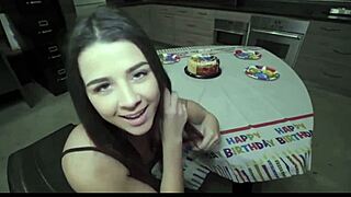 Dirty Talking Kylie Rocket Loves Deepthroating Stepdaddy