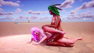 Valerie Visxen Meets Maya, the Bird Girl, in Wild Life