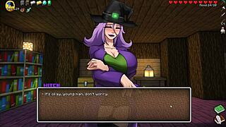 hey witch, testing that potion for a giant cock in hornycraft ep 41?