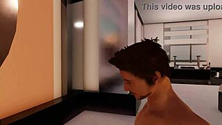 hey, imagine this 3d cartoon casting where brunette giudy lovaluv pwetie bends over for doggystyle interview in anime hentai style