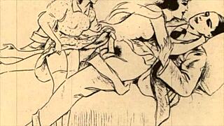 Classic erotic artwork from the past