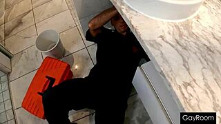 this plumber stud knew exactly how to use his tool, clearing brody’s drain hole with deep anal action.