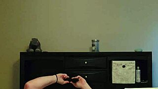 Scottybear enjoys solo anal session