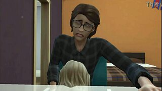 Blonde busty madrastra bangs her nerdy virgin stepson in wild 3D cartoon action. Every hole gets filled in this hentai clash.