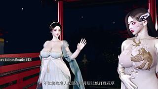 Ever seen a Chinese beauty taken by a thin old man in full paid video?