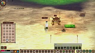 I’m tryin’ to build a cage in Mad Island, raisin’ girl’s affection, aimin’ for wall butt survival, ya get me?