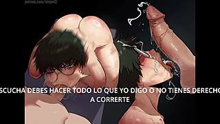 Hey, Maki Zenin dominates with femboy sissy joi in Spanish!