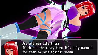 girl b hero scenes with monster lord 2 in hentai