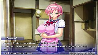 Hole in wall oppai spying