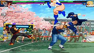 Whoa! Hentai Mugen Brian Battler and Kim Dong Hwan Clash with Power Girl and Raven!