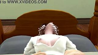 Emotional Journey in Sims Short Story with Asian Anime Twist