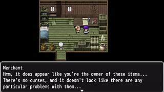 Grace says, 'Exploring the labyrinth town part 3'