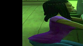 Chocolate Girl Sucks Social Studies Teacher's Cock in Classroom After School