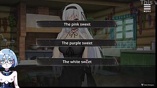 I explore the witch's prison in this hentai game