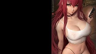 highschool dxd rias gremory slideshow offers a stunning hentai compilation.