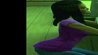 Chocolate Girl Sucks Social Studies Teacher's Cock in Classroom After School