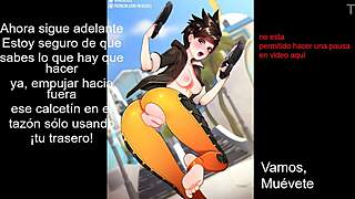 Tracer Overwatch Femdom Guides With Intense Instructions