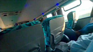 Public beach bus ride ends in geyser