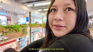 Encontré a Valentina en el Centro Comercial Colombiano
