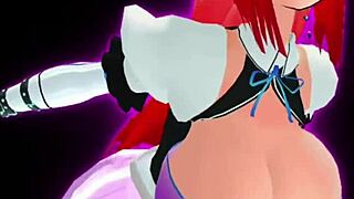 girl b hero scenes with monster lord 2 in hentai