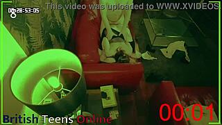 Candice Banks Stars in a Steamy British Teen Cumshot Compilation.