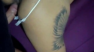 Milf rides on a rookie's cock