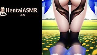 Blue haired cosplay visual journey