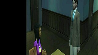 Chocolate Girl Sucks Social Studies Teacher's Cock in Classroom After School