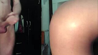 Stunning Ebony Tranny Masters Deepthroat with Lover