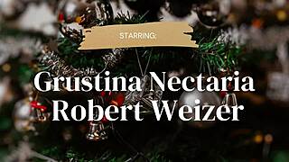 Russian Santa Banged A Skinny Girl Under The Christmas Tree