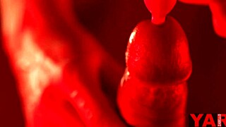 Female domination: Punishment by deep urethral penetration