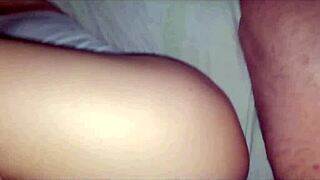 First-time Latina cutie shakes her booty