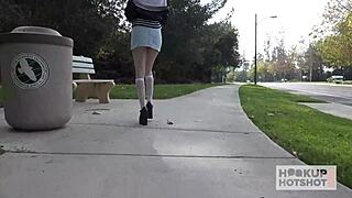 Hey, look at collared slut Victoria Gracen riding that raw monster cock with pure heat!